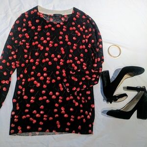 J. CREW cherry sweater